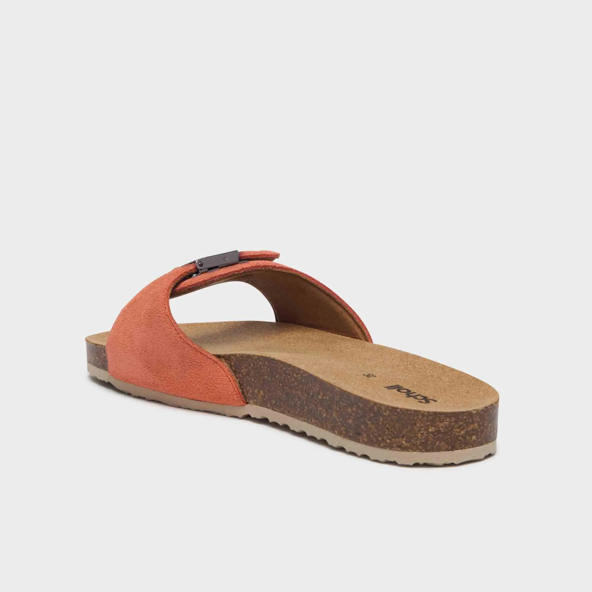 Pescura Flat Cork Women Shoes-Scholl