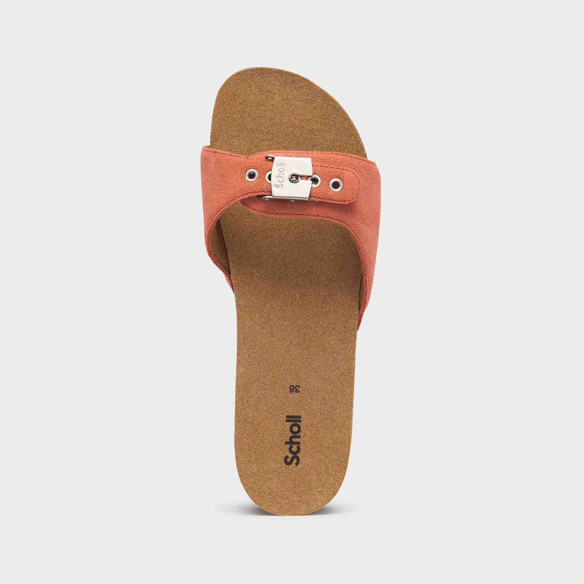 Pescura Flat Cork Women Shoes-Scholl