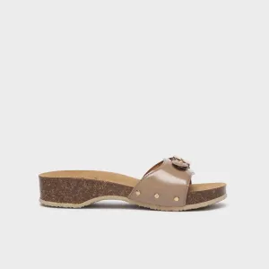 Pescura Heel Cork Women Shoes-Scholl