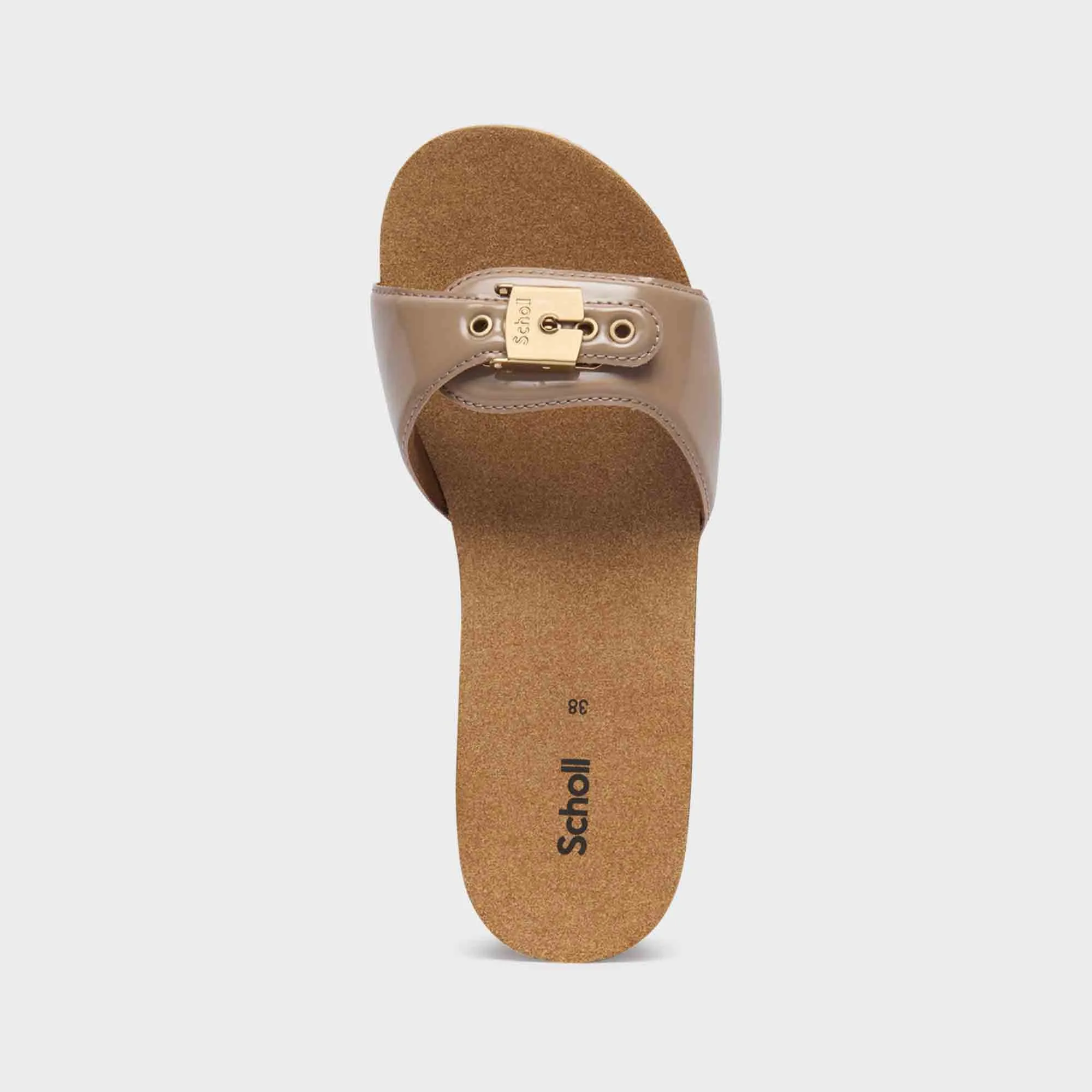Pescura Heel Cork Women Shoes-Scholl