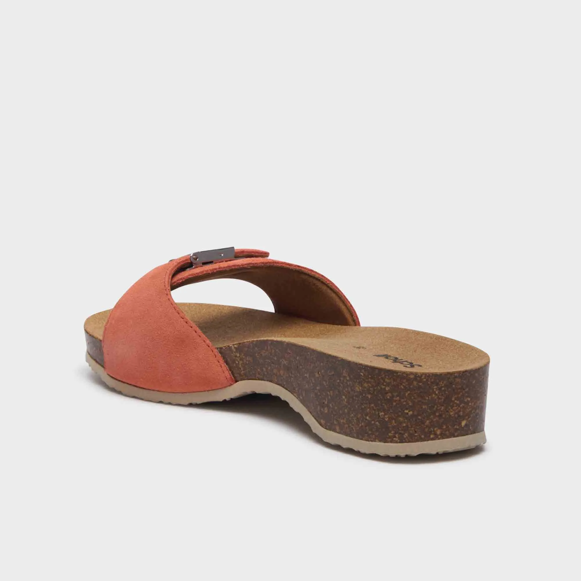 Pescura Heel Cork Women Shoes-Scholl