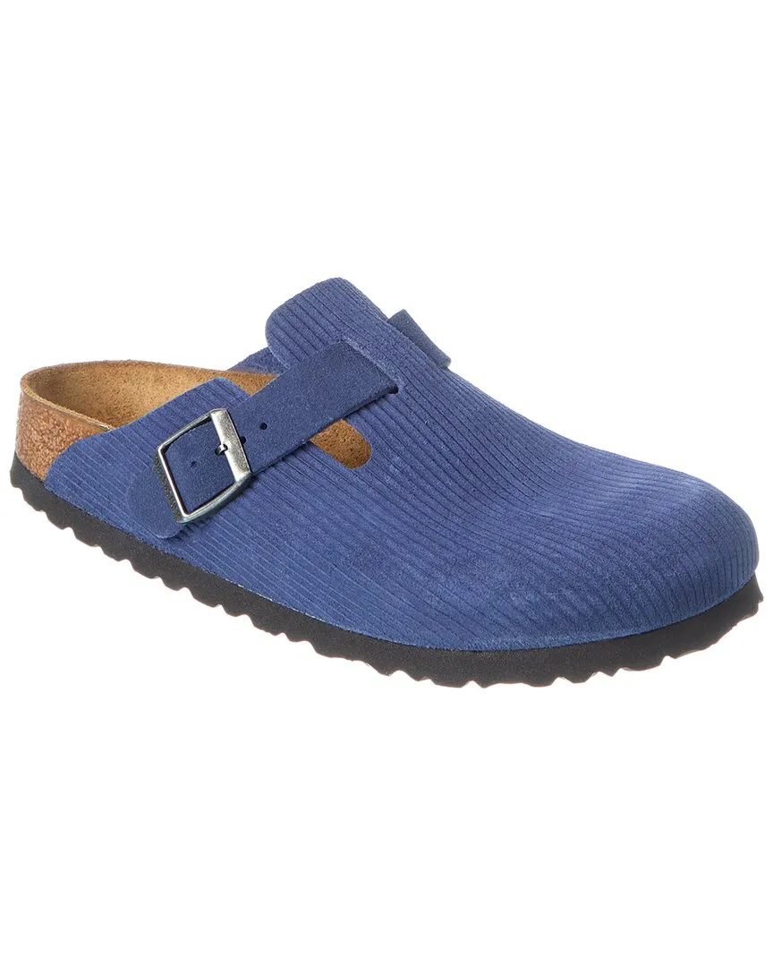 Reformation Birkenstock Boston BS Narrow Suede Clog
