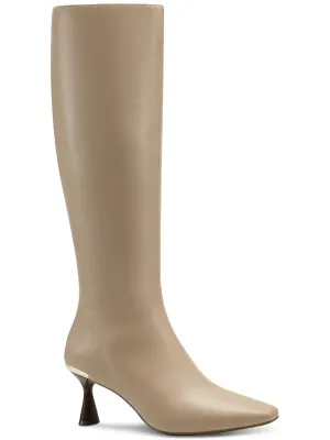 Reformation Ceceep Womens Pointed Toe Heels Knee-High Boots