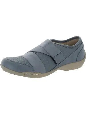 Reformation Cherry Womens Metallic Flat Slip-On Sneakers