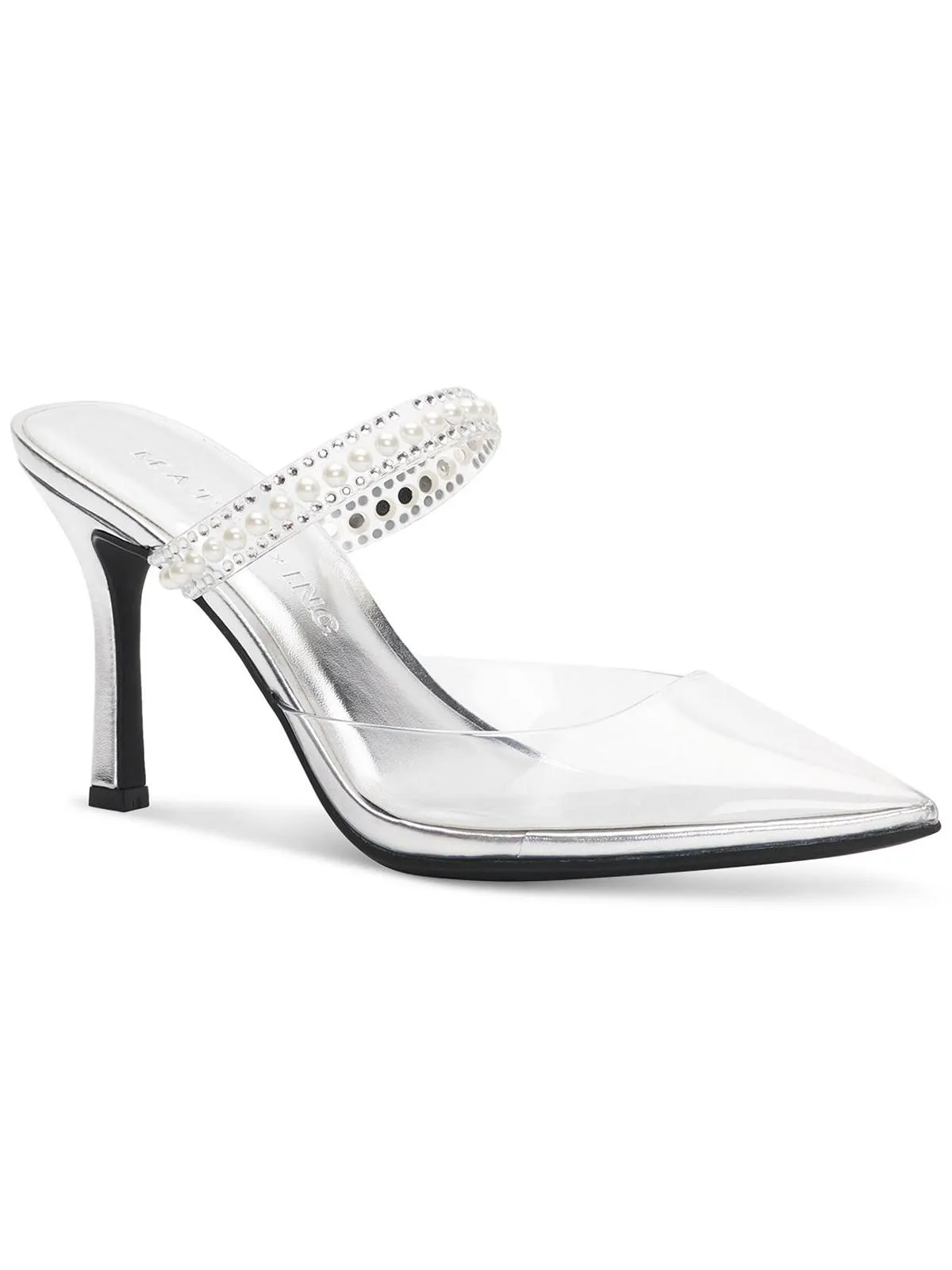 Reformation Cindy Womens Embellished Slip-on Mules