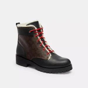 Reformation Coach Outlet Lorraine Bootie In Signature Canvas