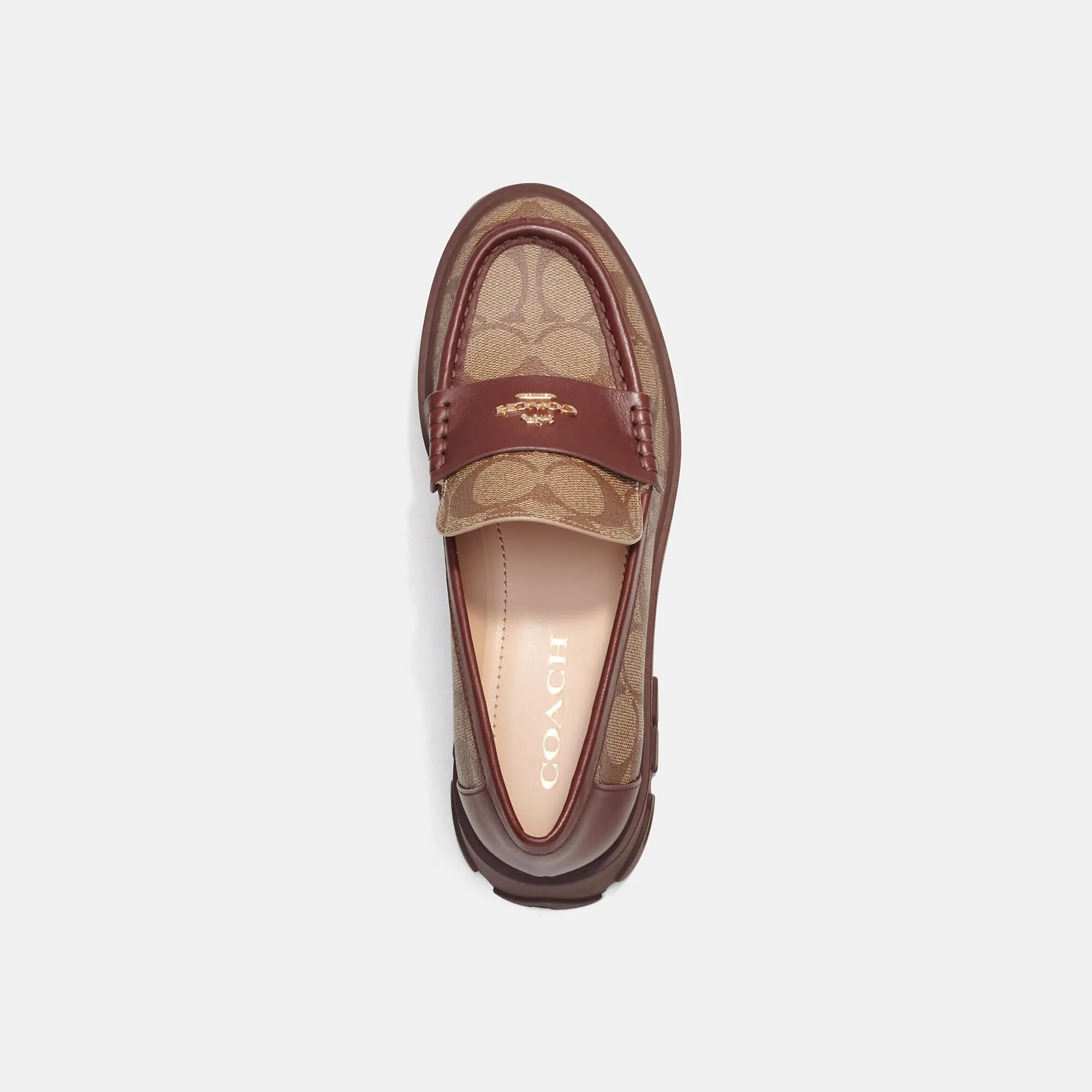 Reformation Coach Outlet Ruthie Loafer In Signature Canvas