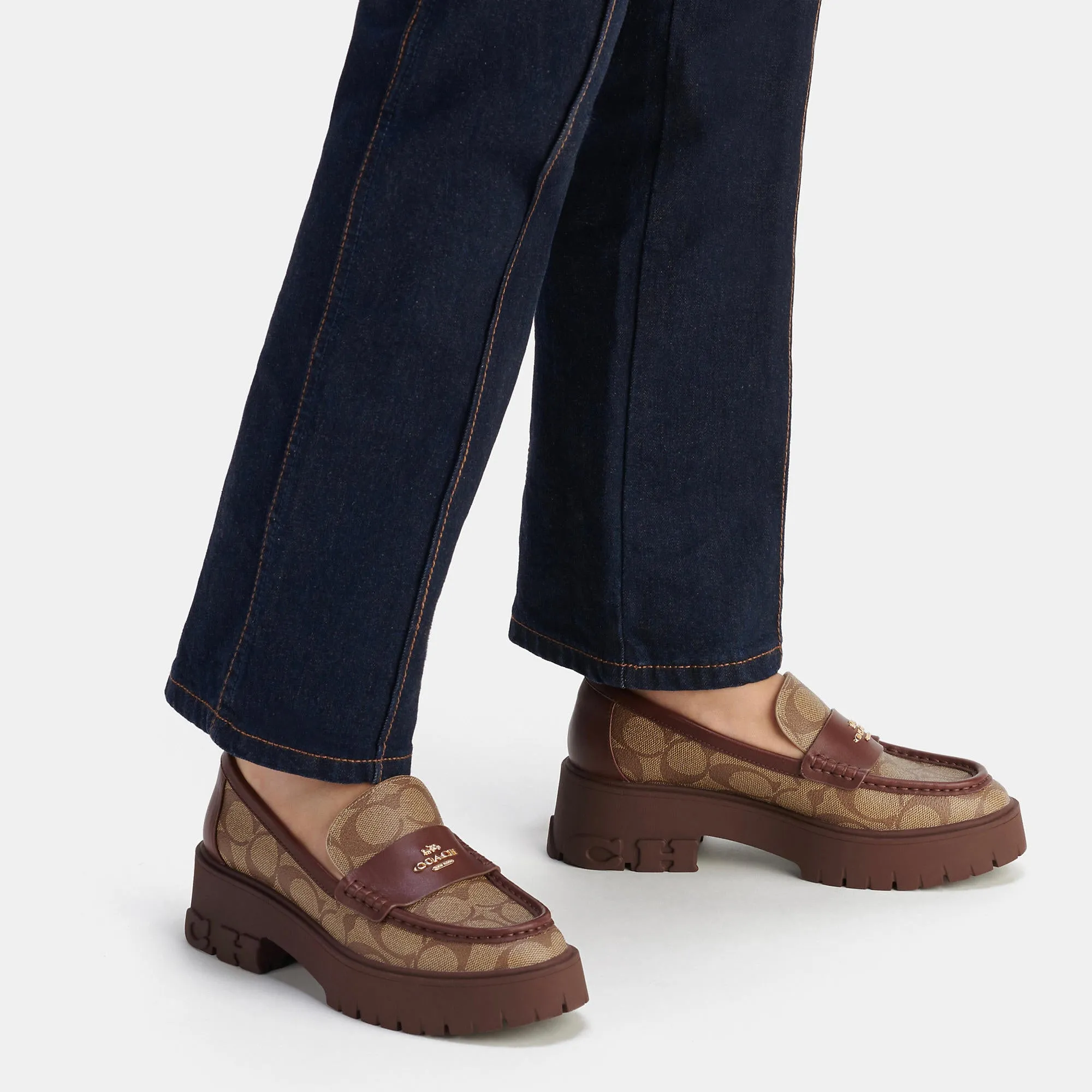 Reformation Coach Outlet Ruthie Loafer In Signature Canvas