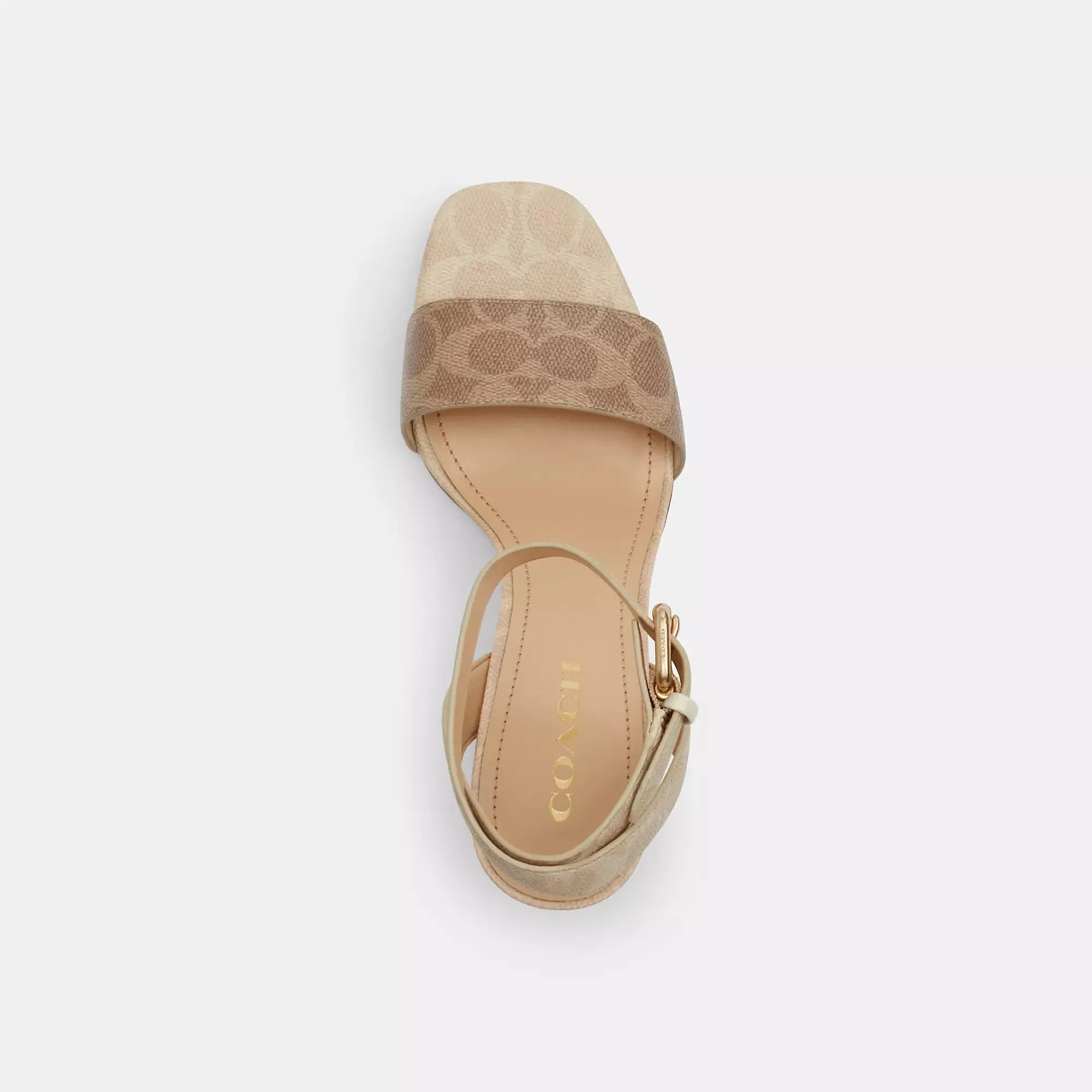 Reformation Coach Outlet Shelby Sandal In Signature Canvas