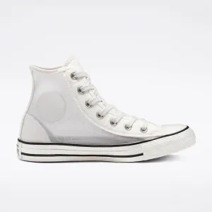 Reformation Converse Chuck Taylor All Star Ladies See Thru White High Sneakers