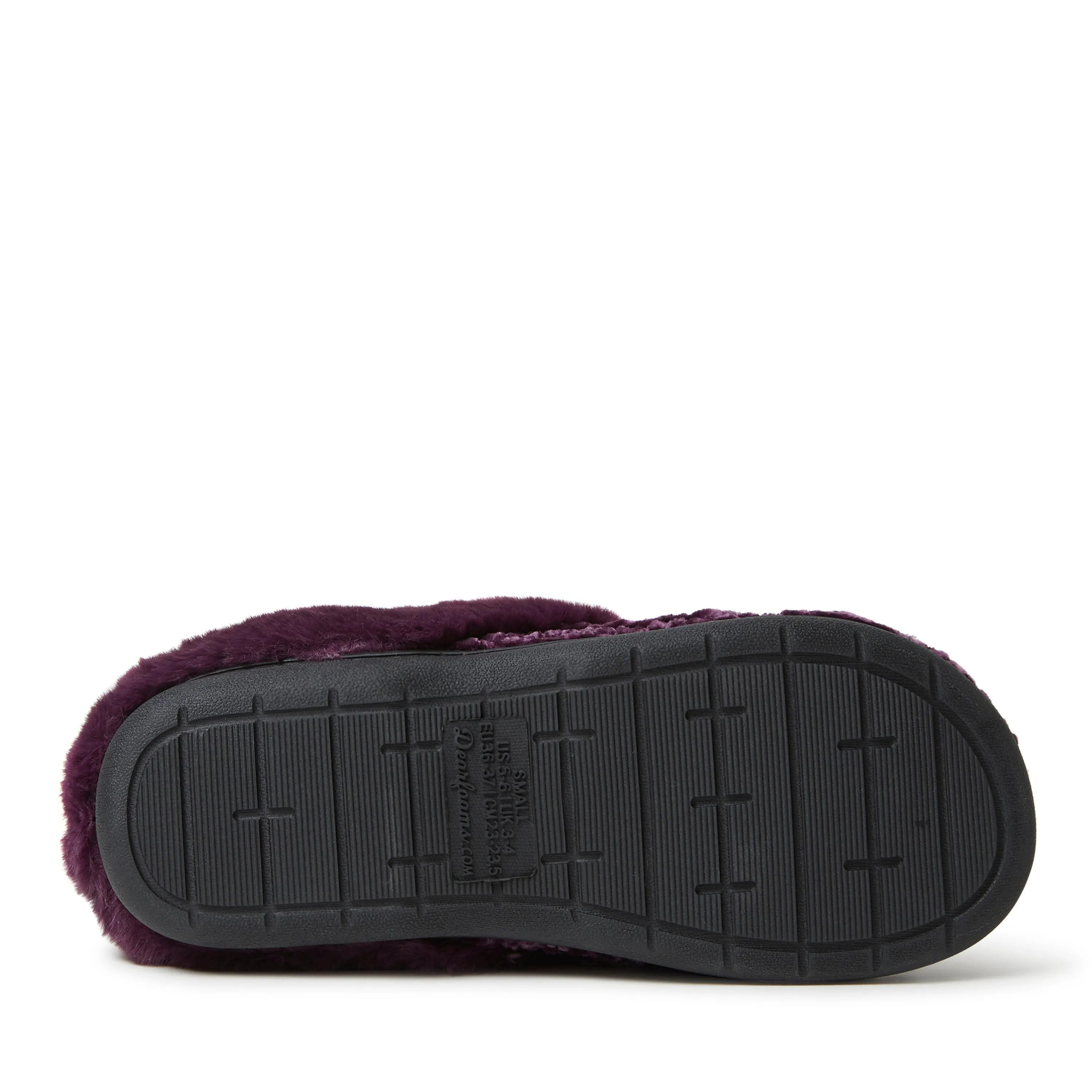 Reformation Dearfoams Womens Claire Cable Knit Chenille Clog Slipper