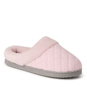 Reformation Dearfoams Women's Libby Quilted Terry Clog Slipper