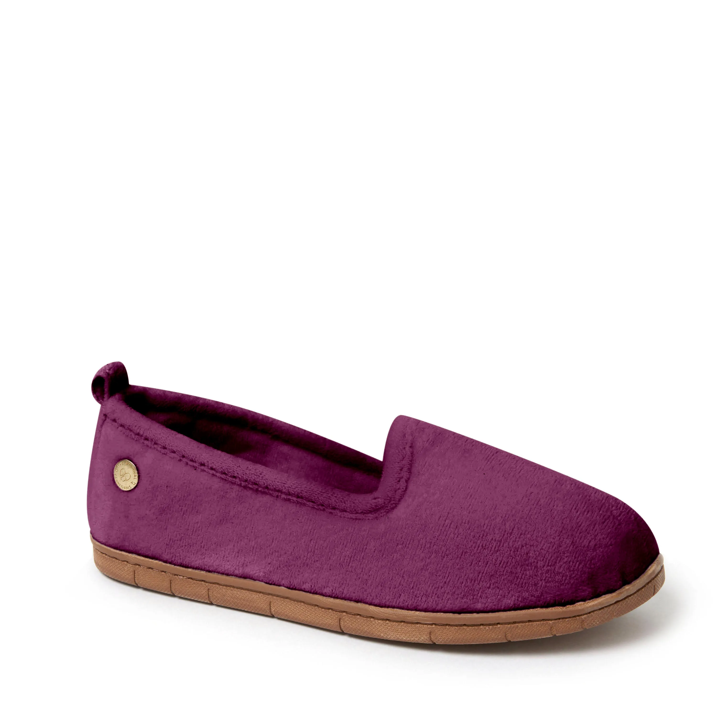Reformation Dearfoams Women's Rachel Velour Closed Back