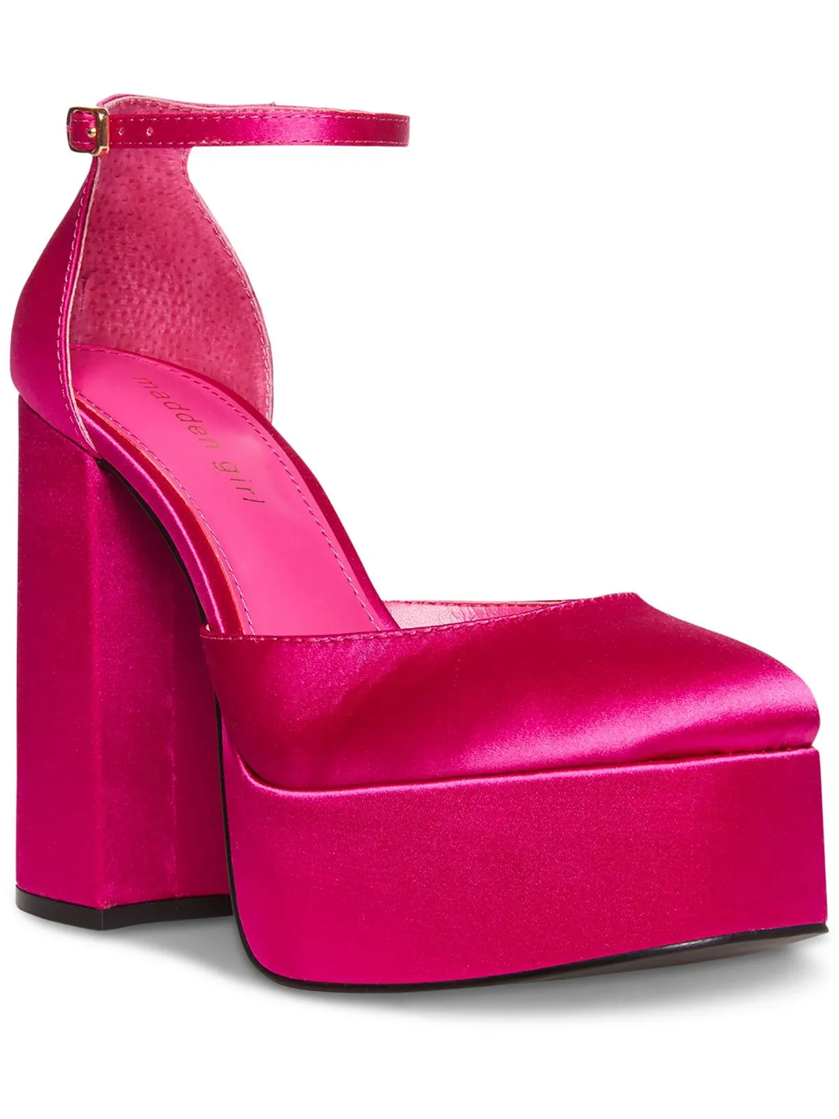 Reformation Dion Womens Round Toe Ankle Strap Platform Heels