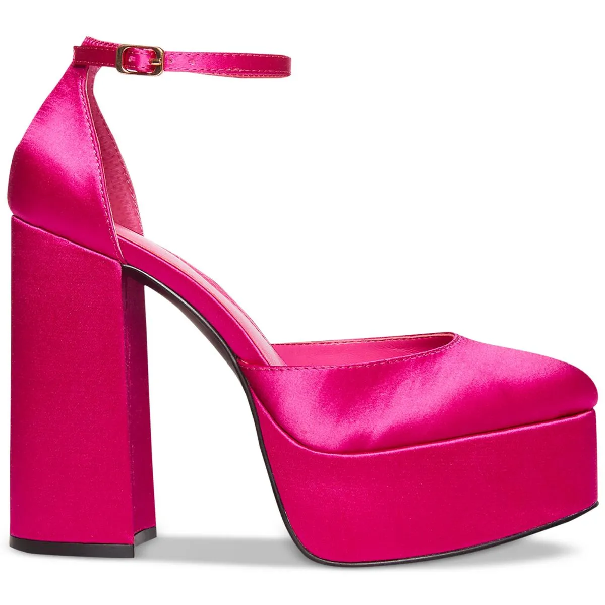 Reformation Dion Womens Round Toe Ankle Strap Platform Heels