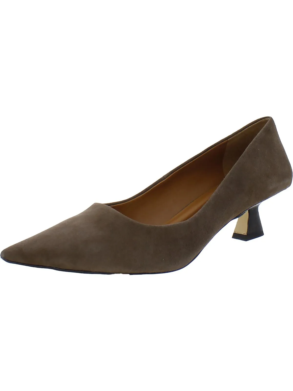 Reformation Diva Womens Comfort Insole Pointed Toe Kitten Heels