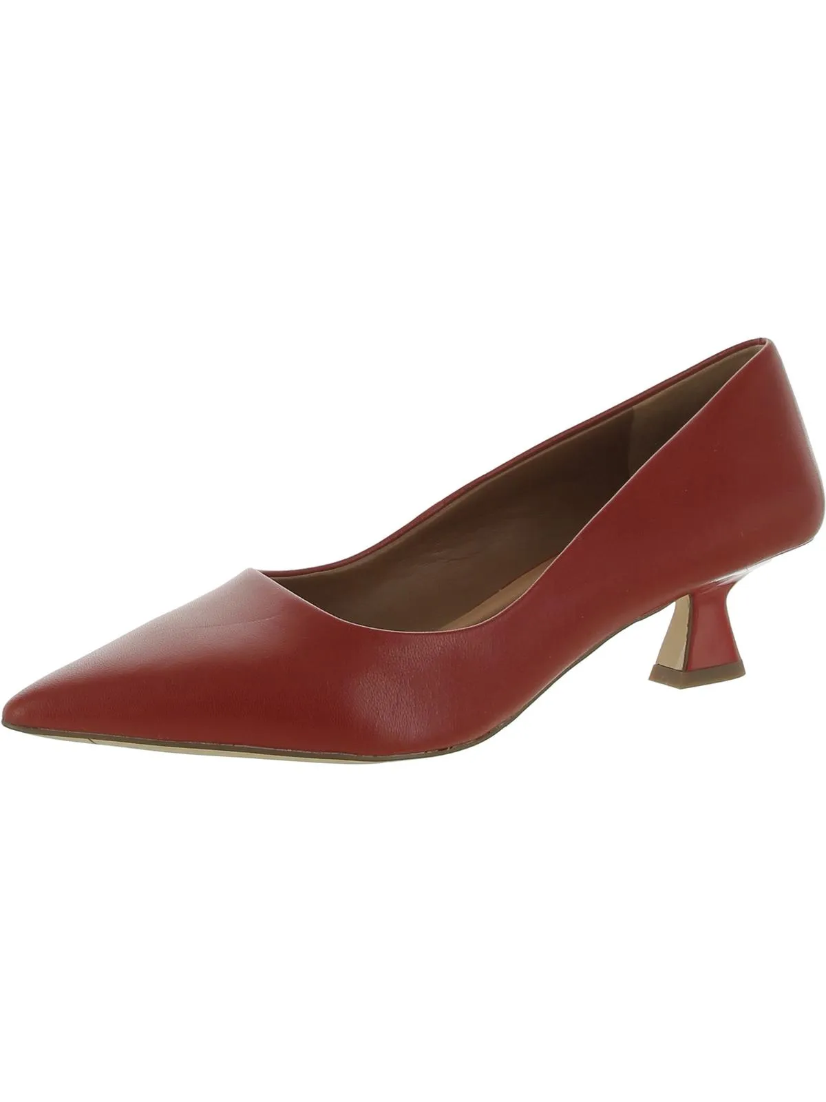 Reformation Diva Womens Comfort Insole Pointed Toe Kitten Heels