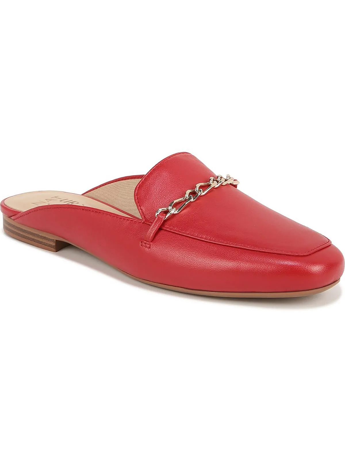 Reformation Emiline Womens Leather Slip On Mules
