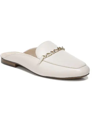 Reformation Emiline Womens Leather Slip On Mules