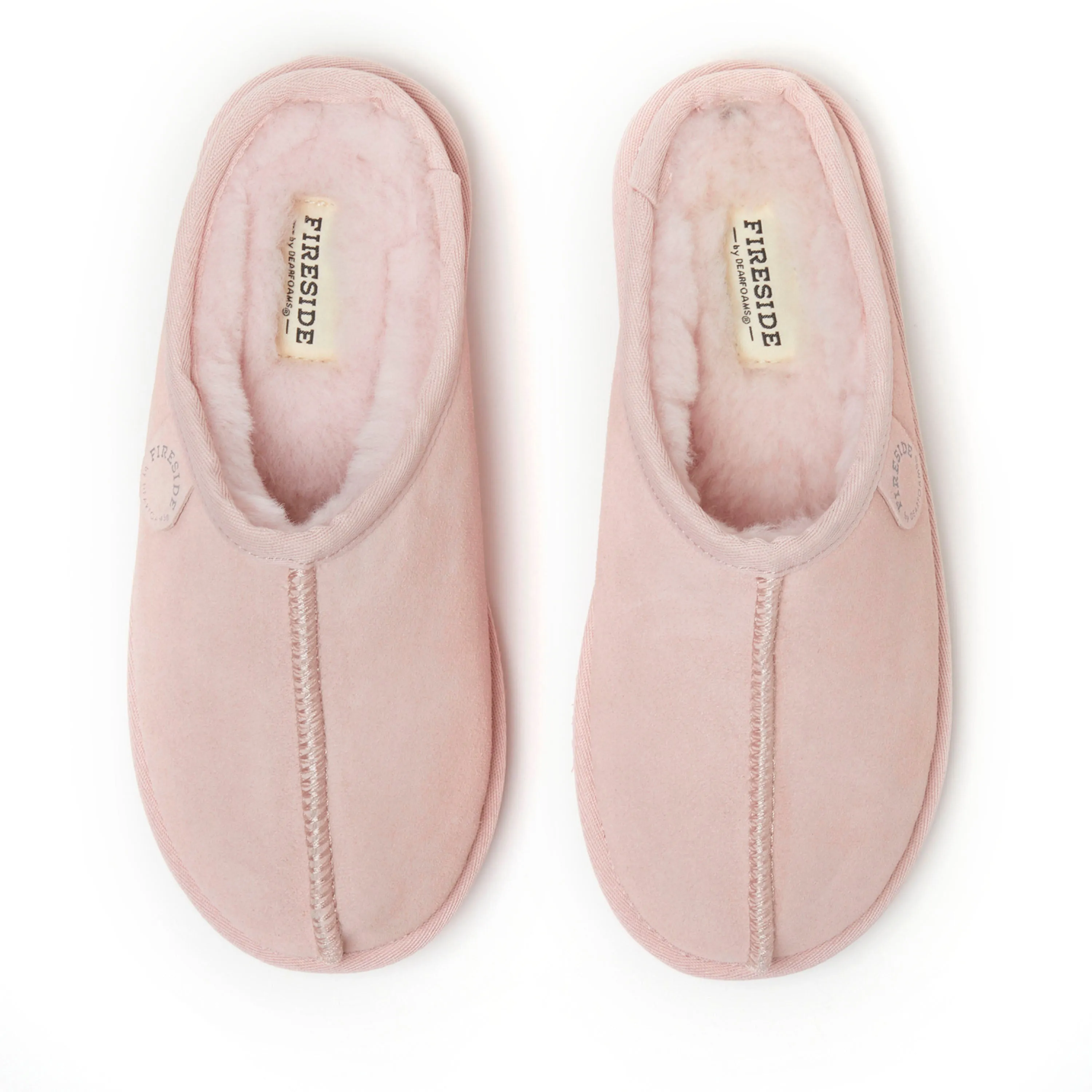 Reformation Fireside By Dearfoams Women's Greta Genuine Shearling Clog