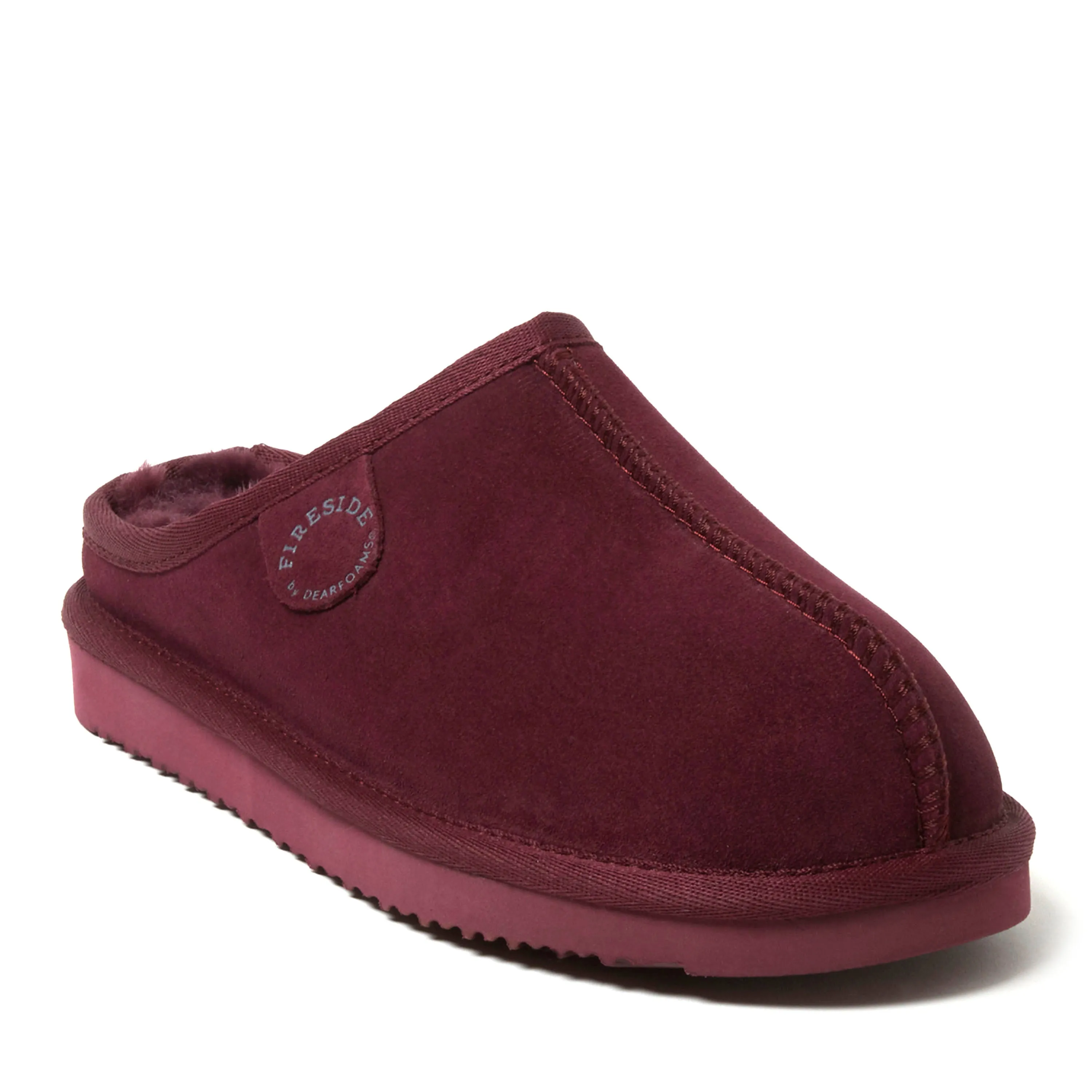Reformation Fireside By Dearfoams Women's Greta Genuine Shearling Clog