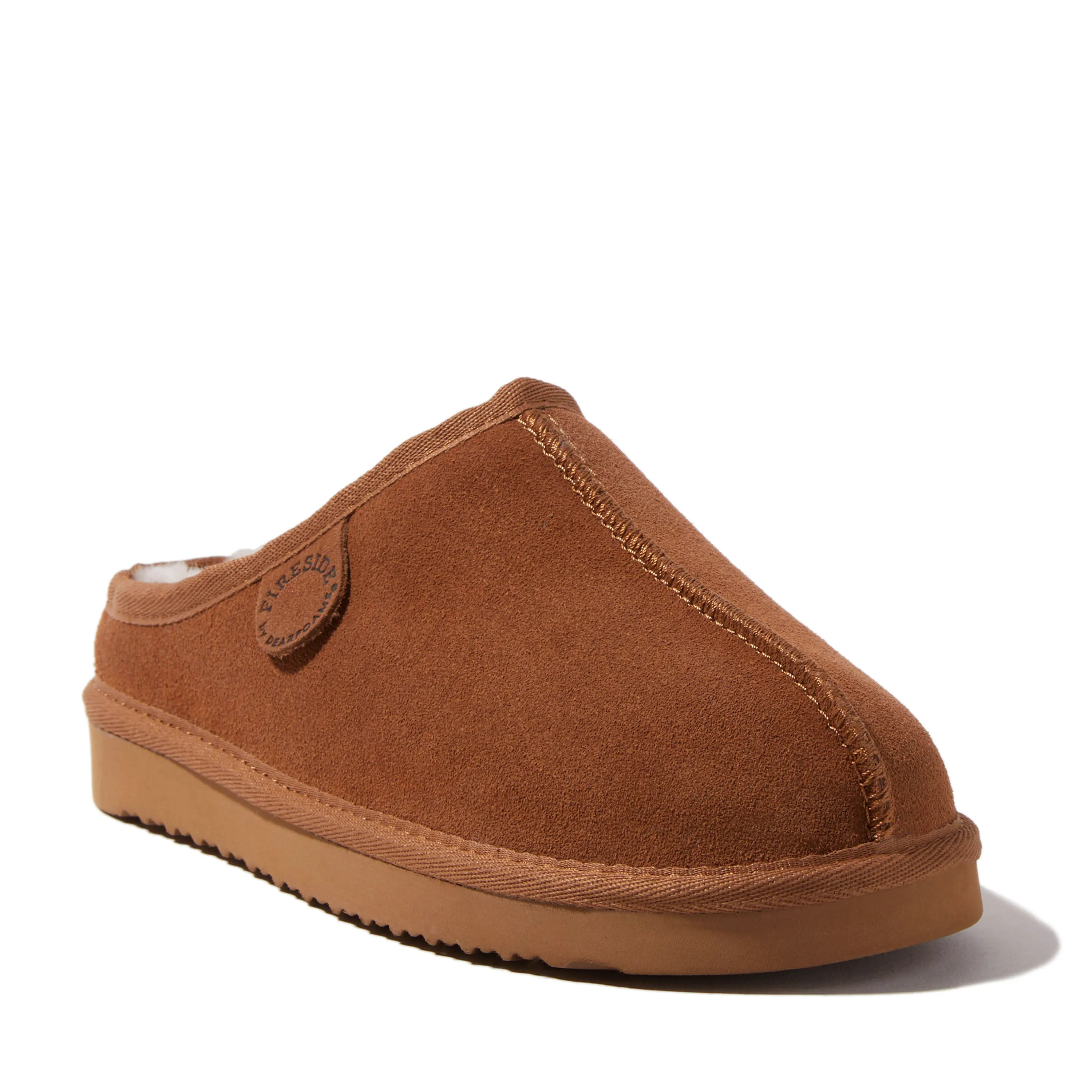 Reformation Fireside By Dearfoams Women's Greta Genuine Shearling Clog