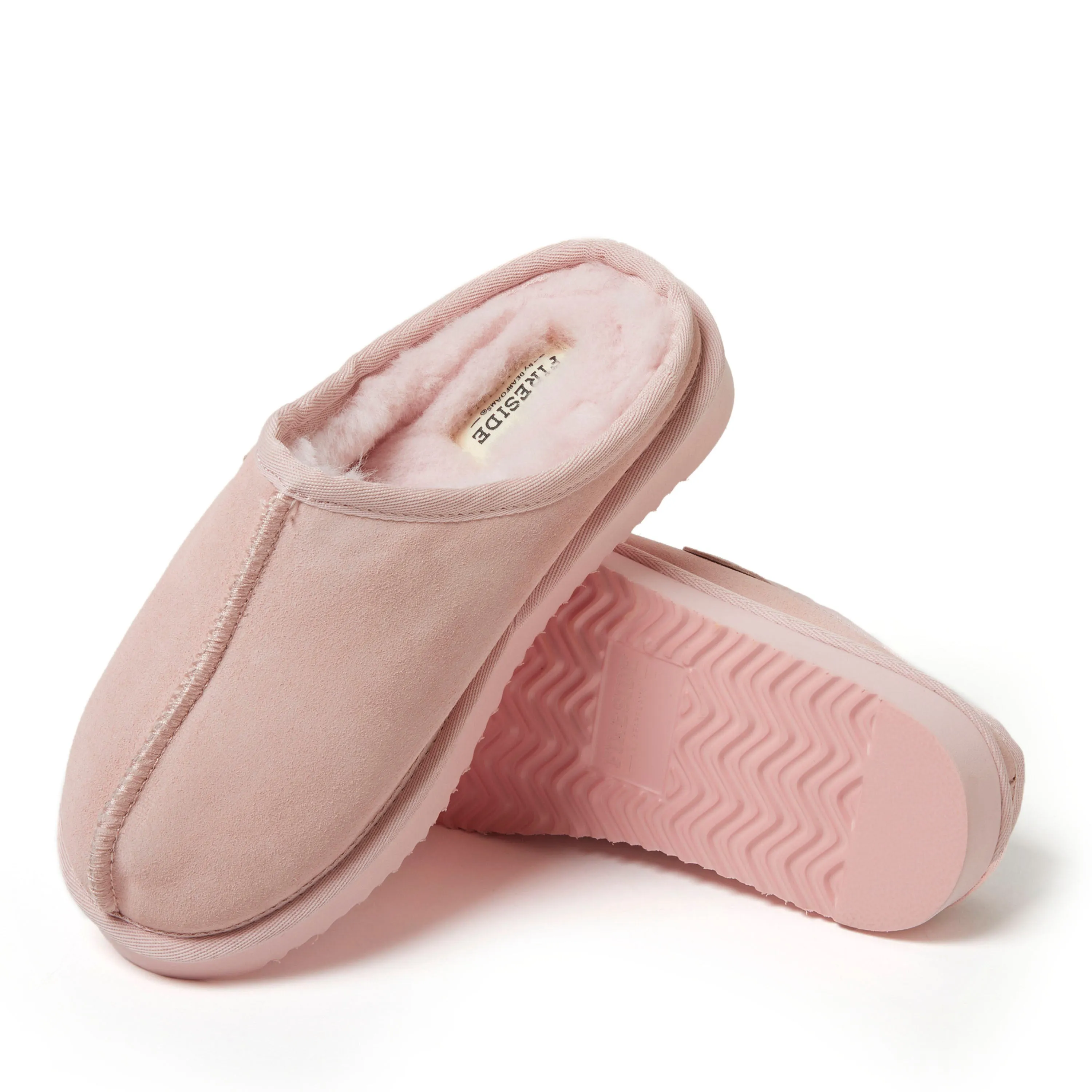 Reformation Fireside By Dearfoams Women's Greta Genuine Shearling Clog