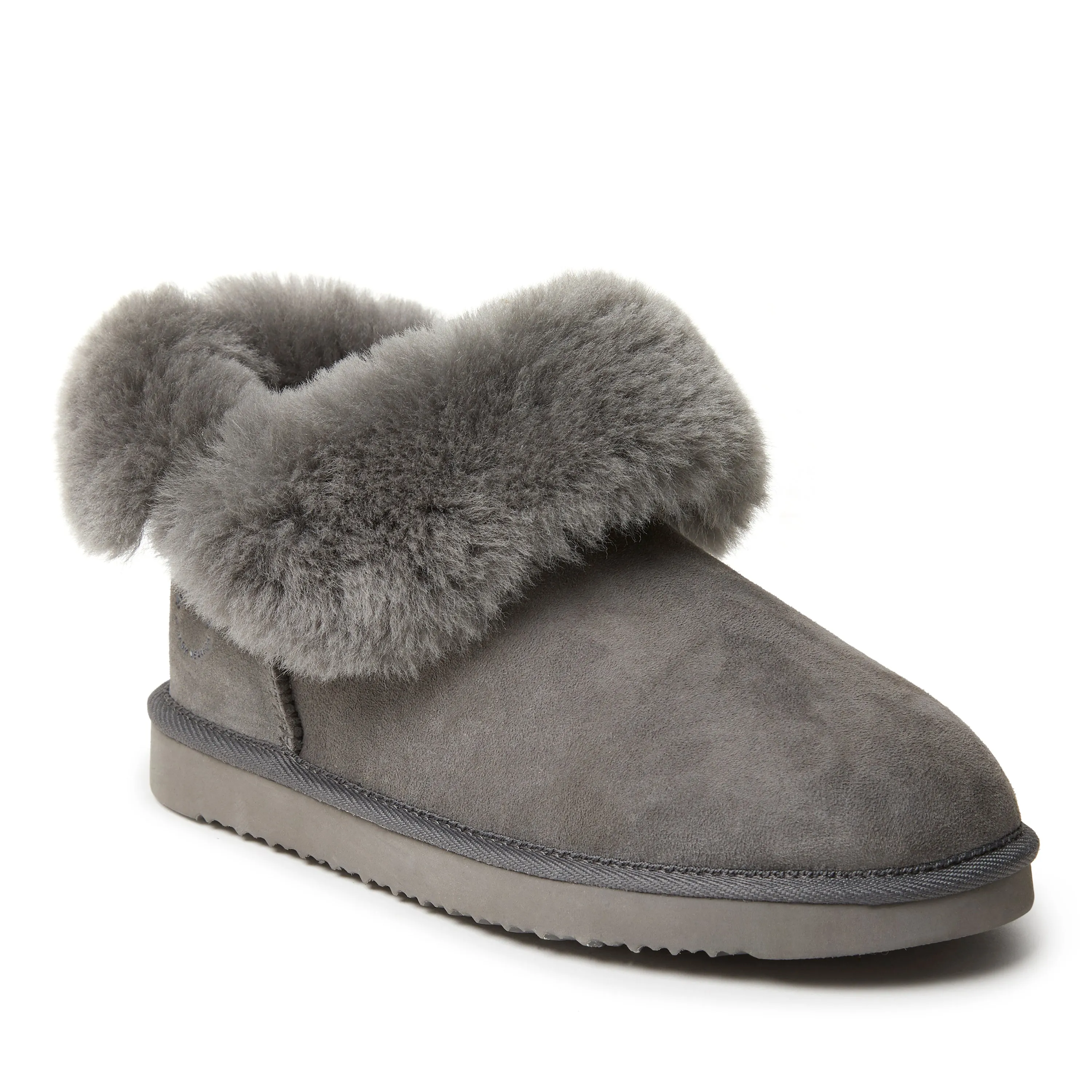 Reformation Fireside By Dearfoams Women's Perth Genuine Shearling Foldover Boot