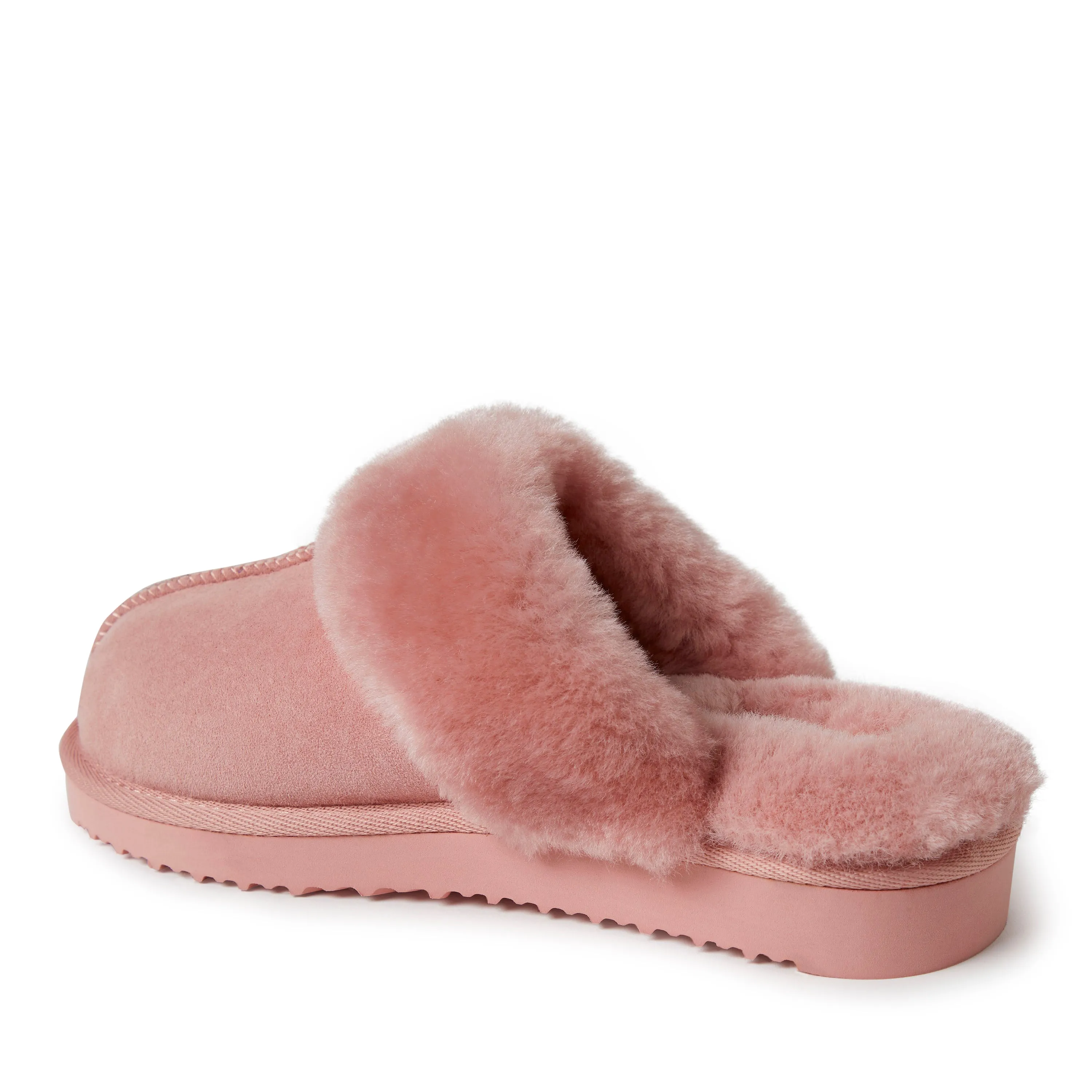 Reformation Fireside By Dearfoams Women's Sydney Genuine Shearling Scuff