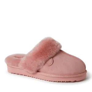 Reformation Fireside By Dearfoams Women's Sydney Genuine Shearling Scuff