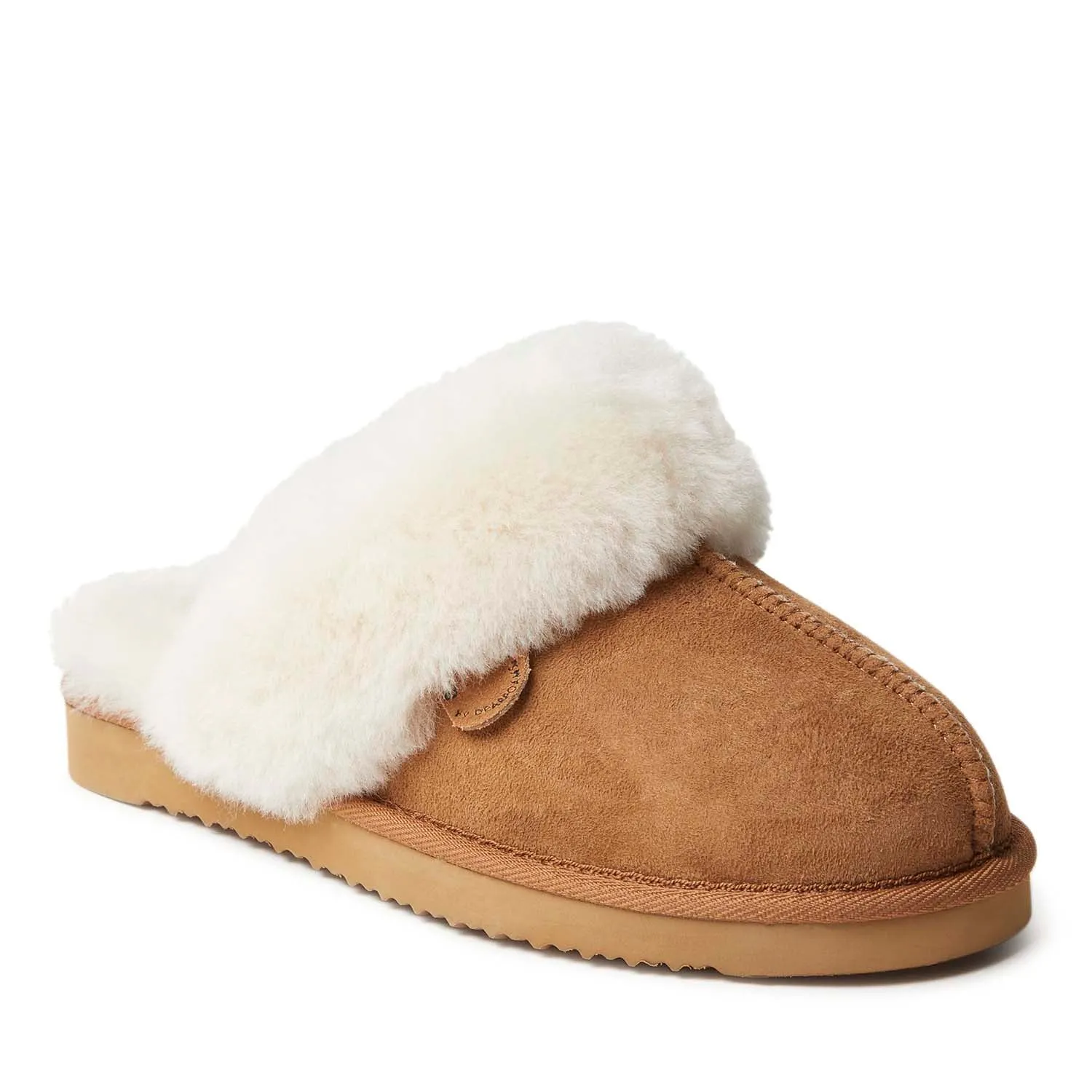 Reformation Fireside By Dearfoams Women's Sydney Genuine Shearling Scuff