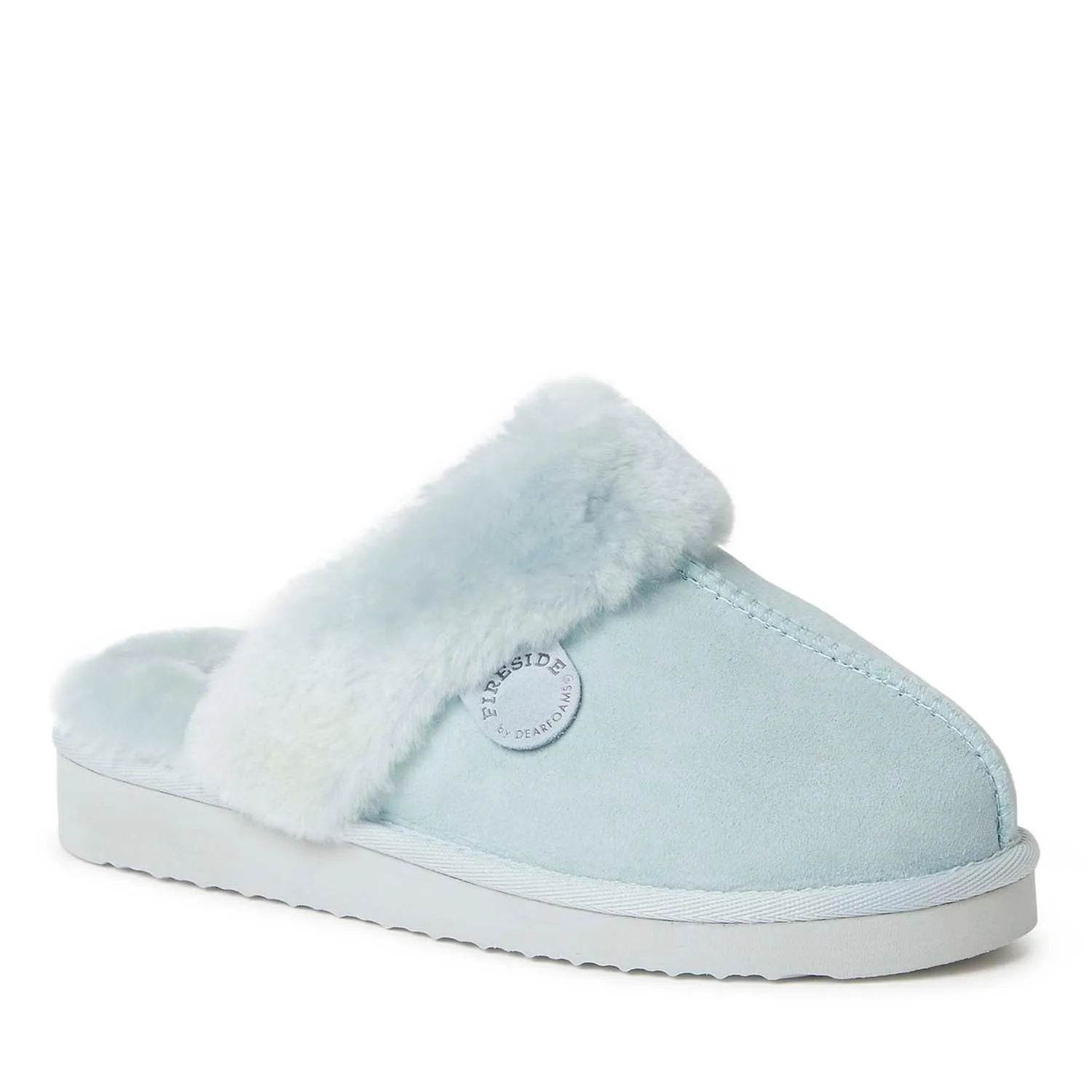 Reformation Fireside By Dearfoams Women's Sydney Genuine Shearling Scuff