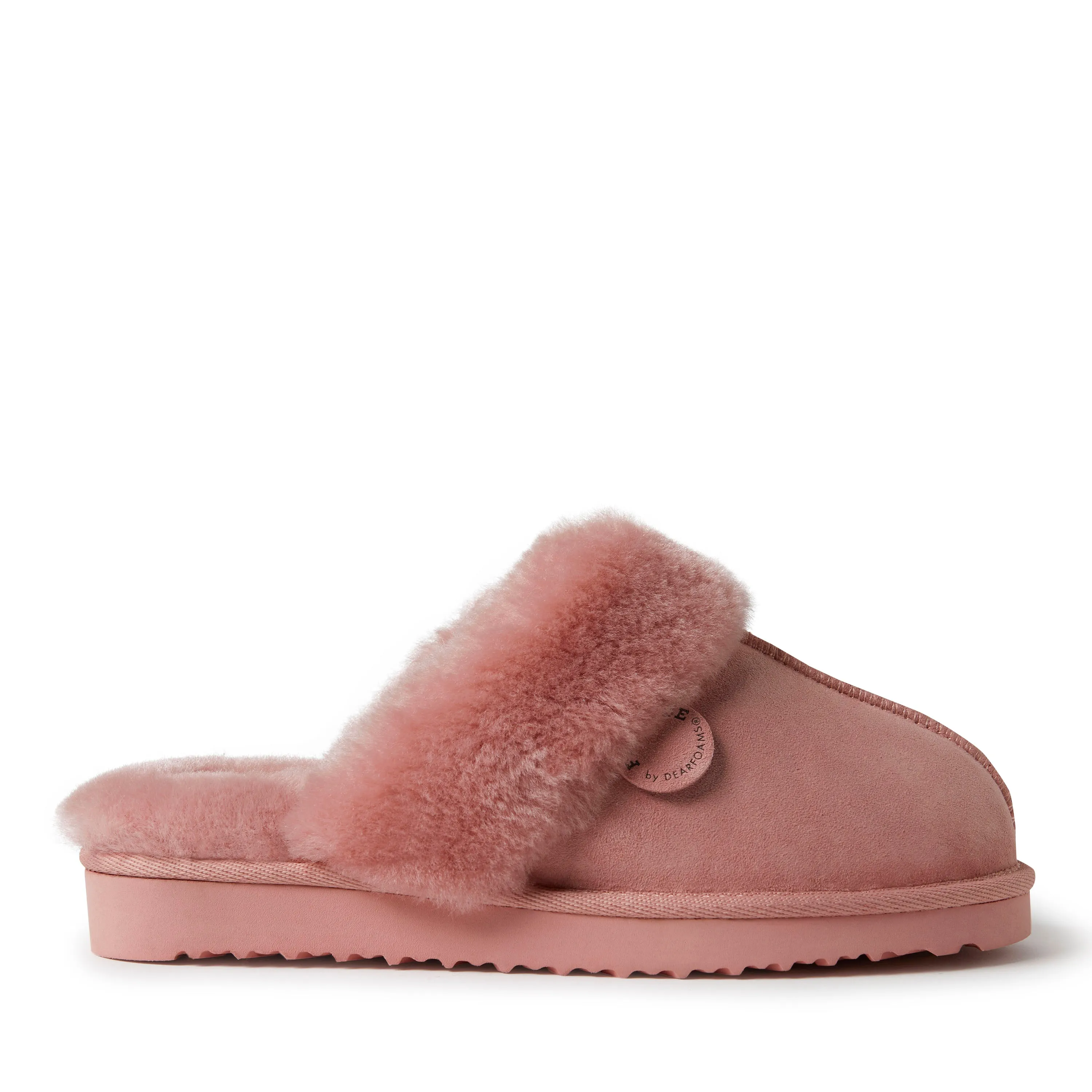Reformation Fireside By Dearfoams Women's Sydney Genuine Shearling Scuff