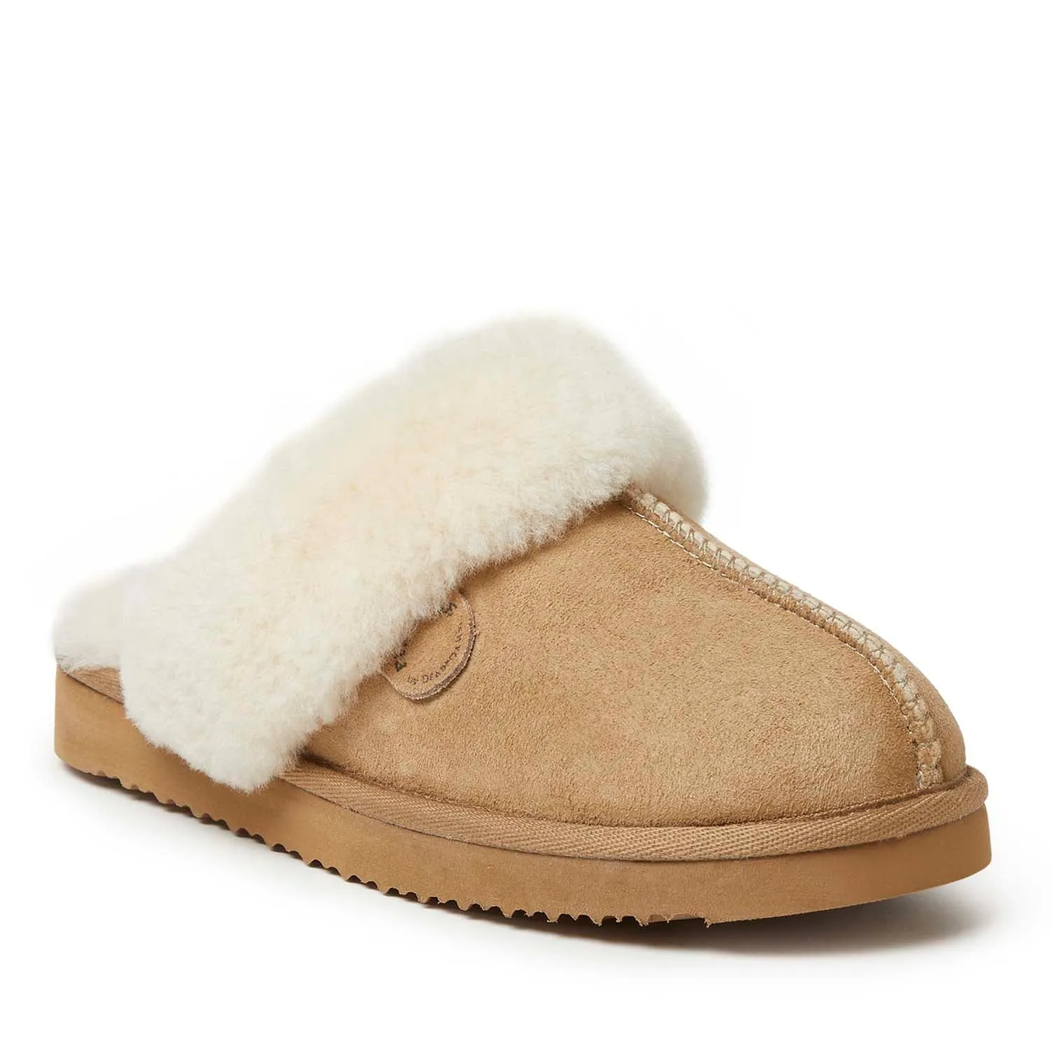 Reformation Fireside By Dearfoams Women's Sydney Genuine Shearling Scuff