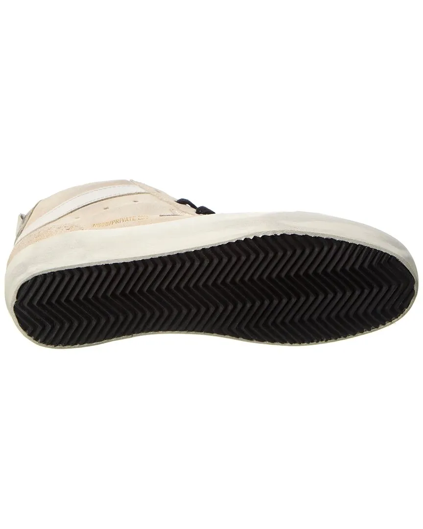 Reformation Golden Goose Midstar Suede & Glitter Sneaker