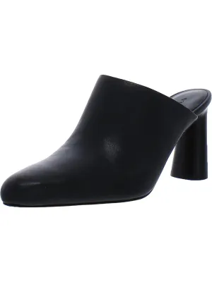 Reformation Hera Womens Leather Almond Toe Mules