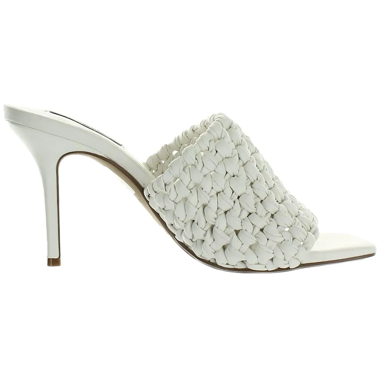 Reformation Katy Womens Faux Leather Slip On Mules
