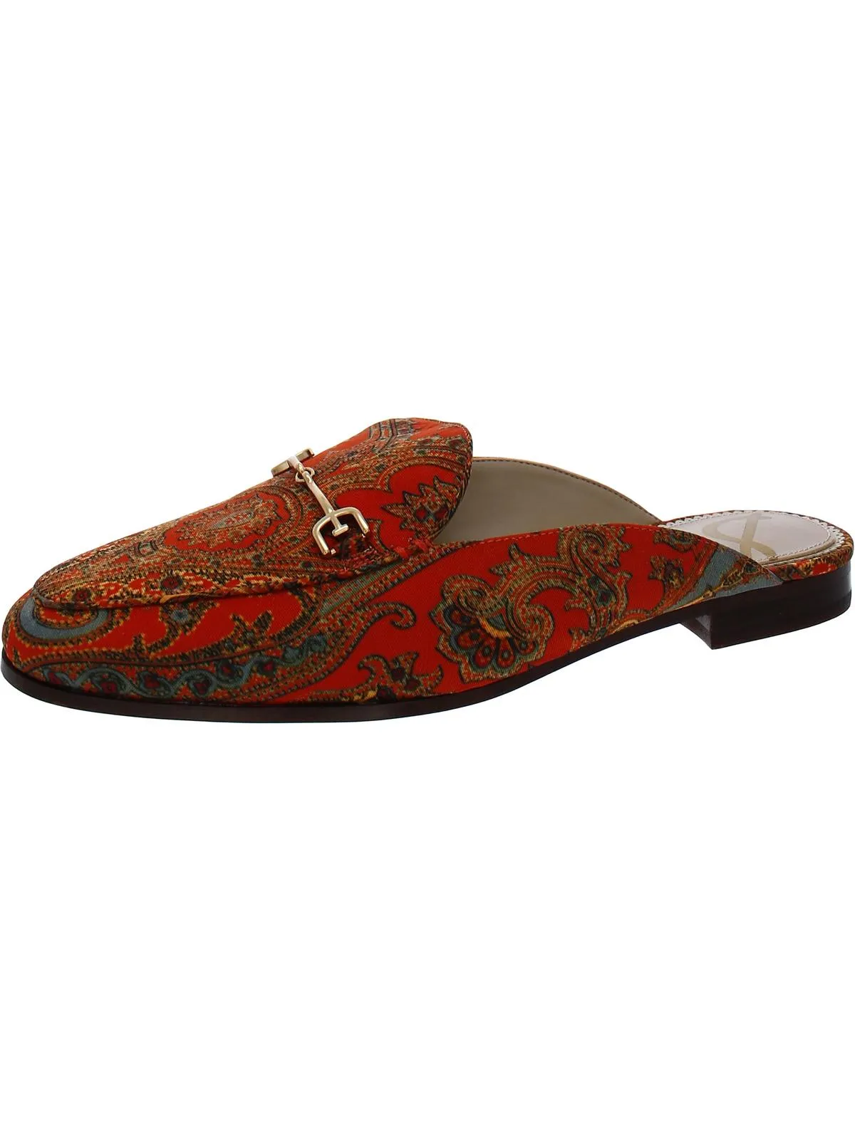 Reformation Linnie Womens Leather Slip On Loafers