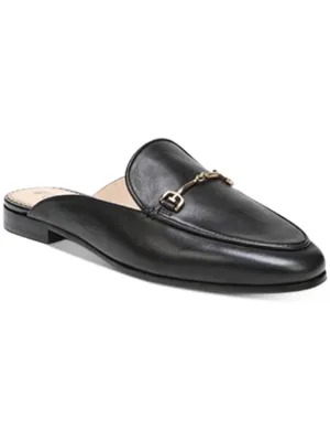 Reformation Linnie Womens Leather Slip On Loafers