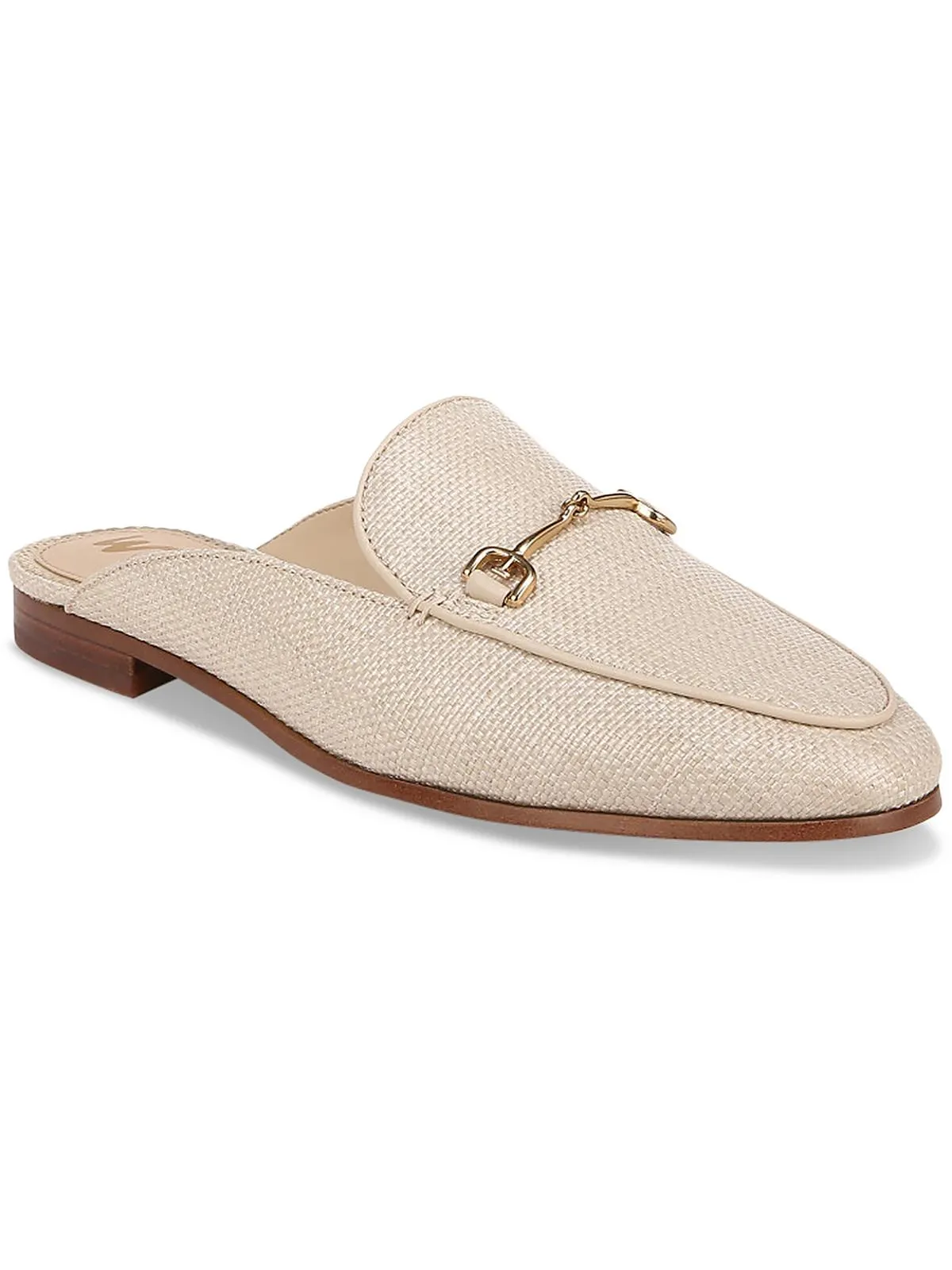 Reformation Linnie Womens Leather Slip On Loafers