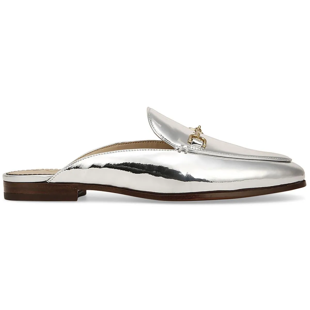 Reformation Linnie Womens Leather Slip On Loafers