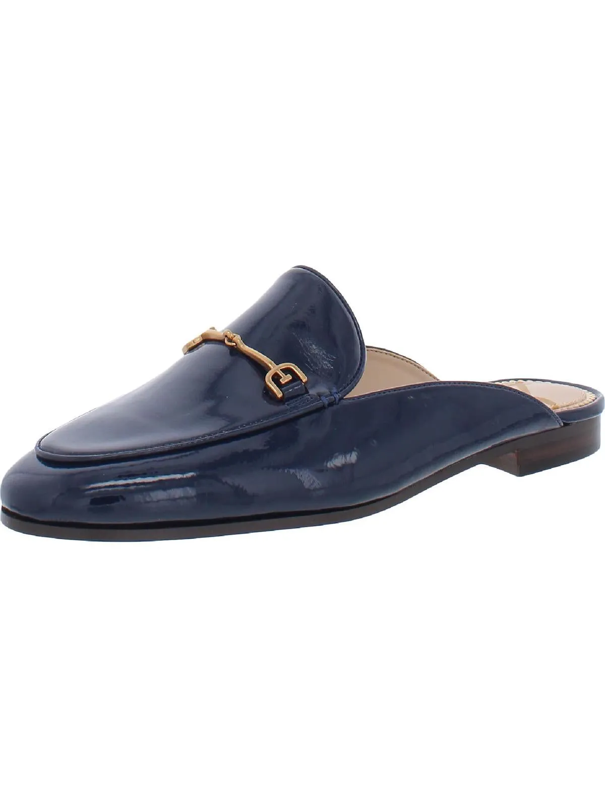 Reformation Linnie Womens Leather Slip On Loafers