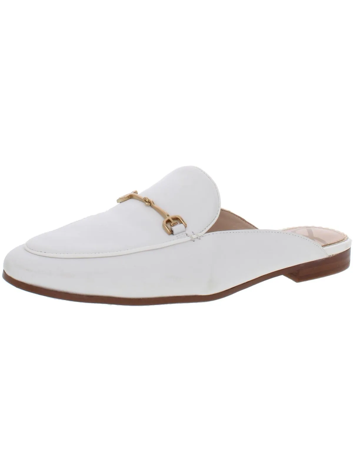 Reformation Linnie Womens Leather Slip On Loafers