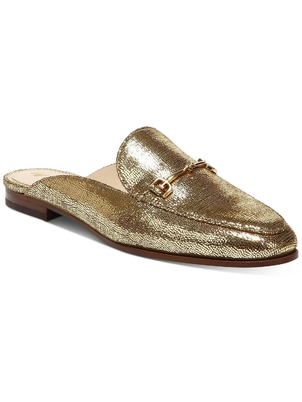 Reformation Linnie Womens Leather Slip On Loafers