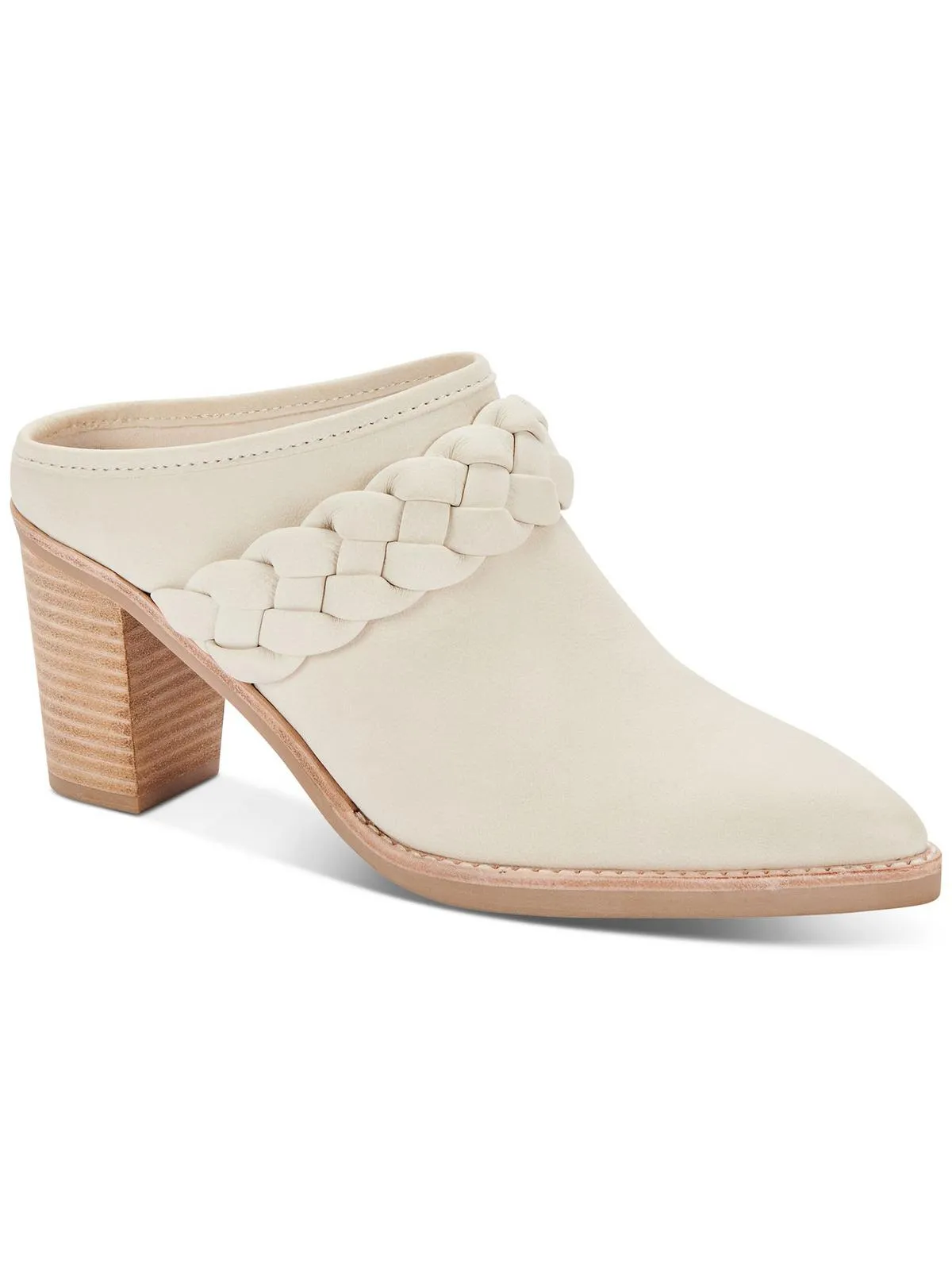 Reformation Serla Womens Suede Pointed Toe Mules