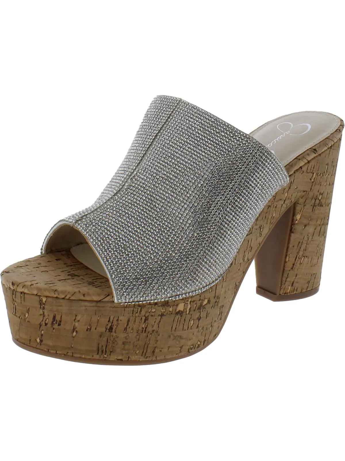 Reformation Shelbie 2 Womens Woven Slip On Heels