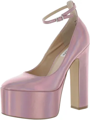 Reformation SKYRISE Womens Ankle Strap Platform Platform Heels