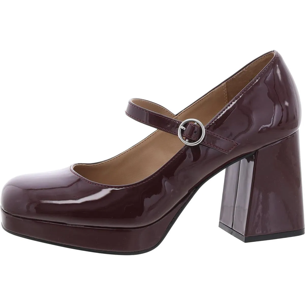 Reformation Vaneciaa Womens Round Toe Slip On Mary Jane Heels