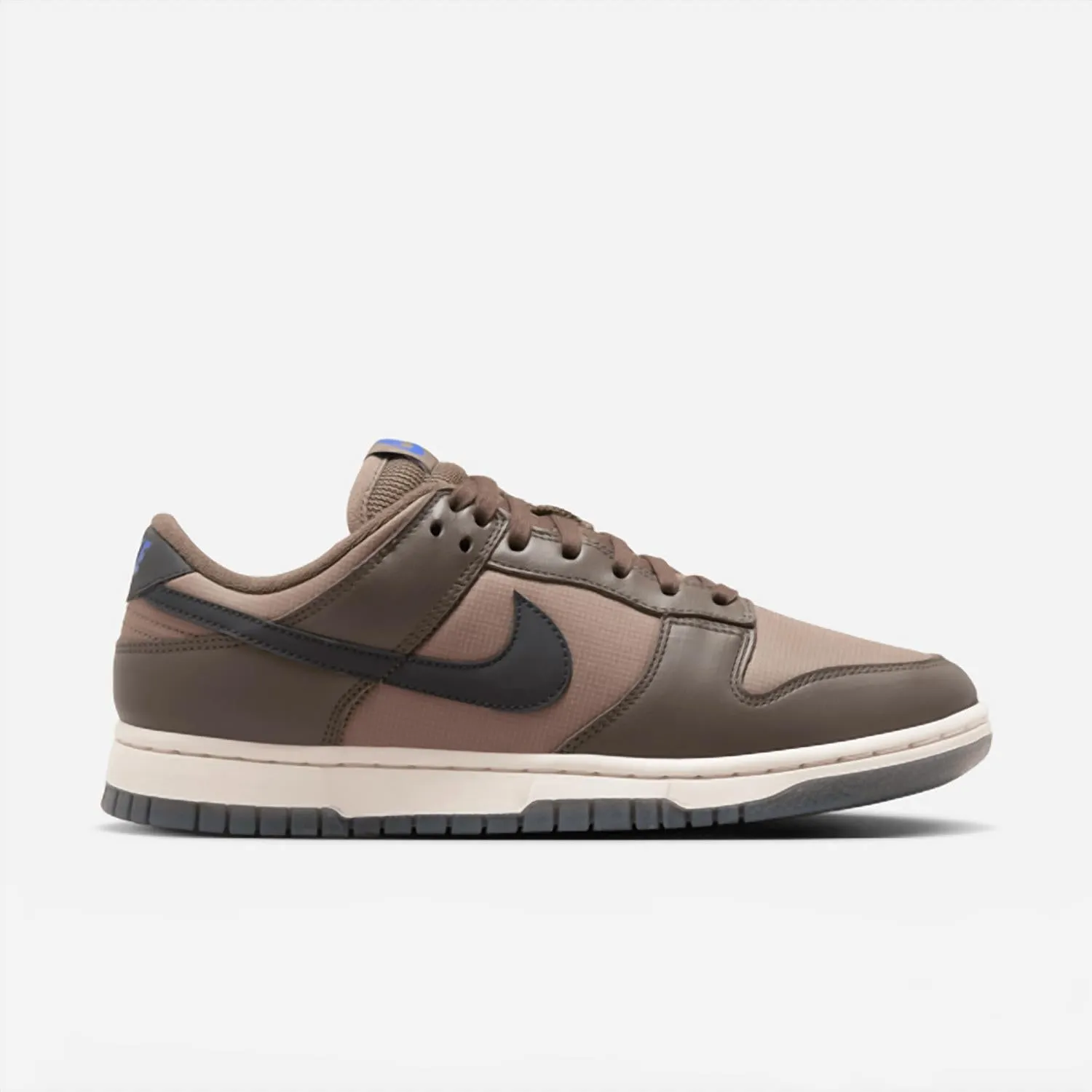 Reformation Women's Dunk Low Sneaker In Ironstone/anthracite-Mink Brown