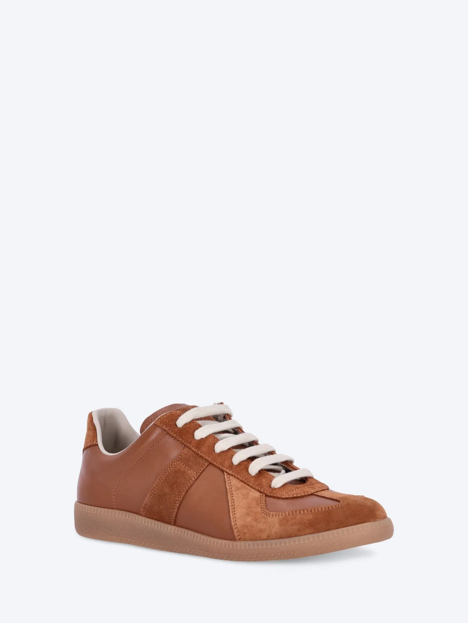 Replica leather sneakers